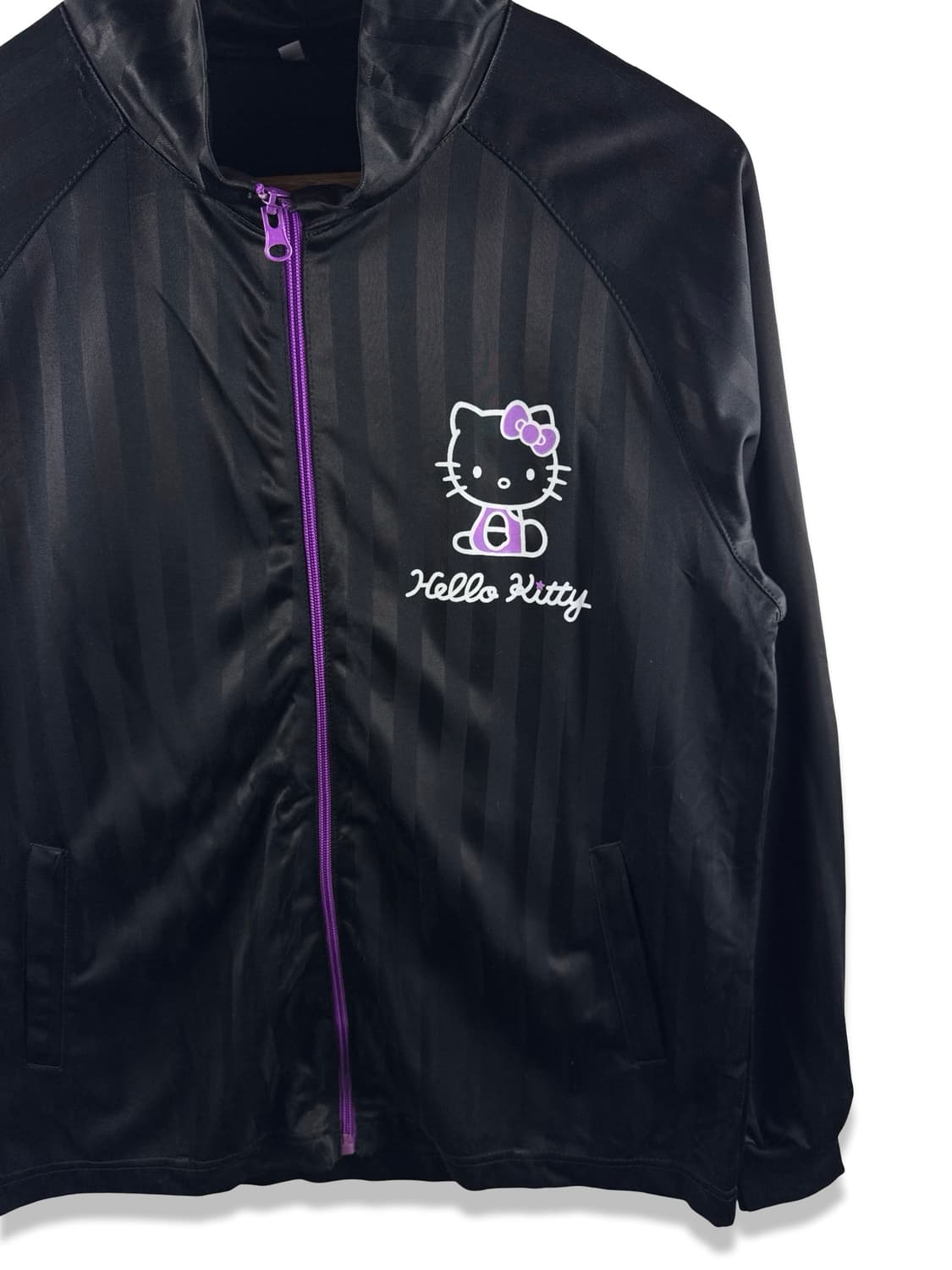 헬로키티 블랙 프린팅 트랙탑져지2600 상품이미지3