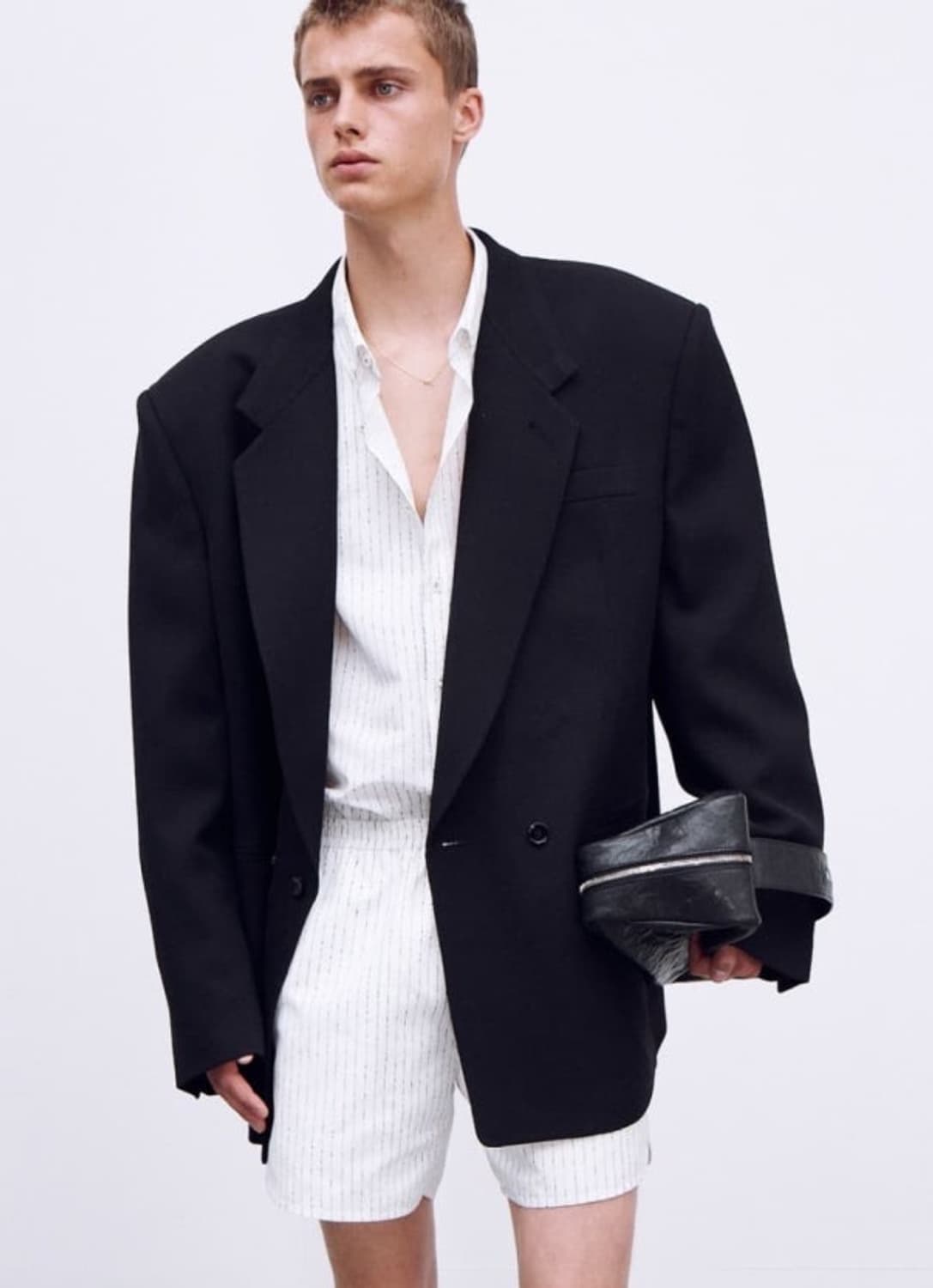 렉토 네프 스트라이프 셔츠 L사이즈 상품이미지4