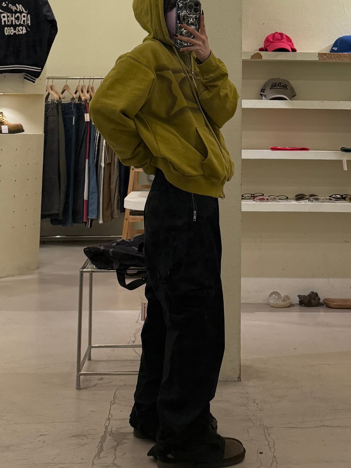 혜인서 밀리터리 카고팬츠 블랙 U1359 상품이미지2