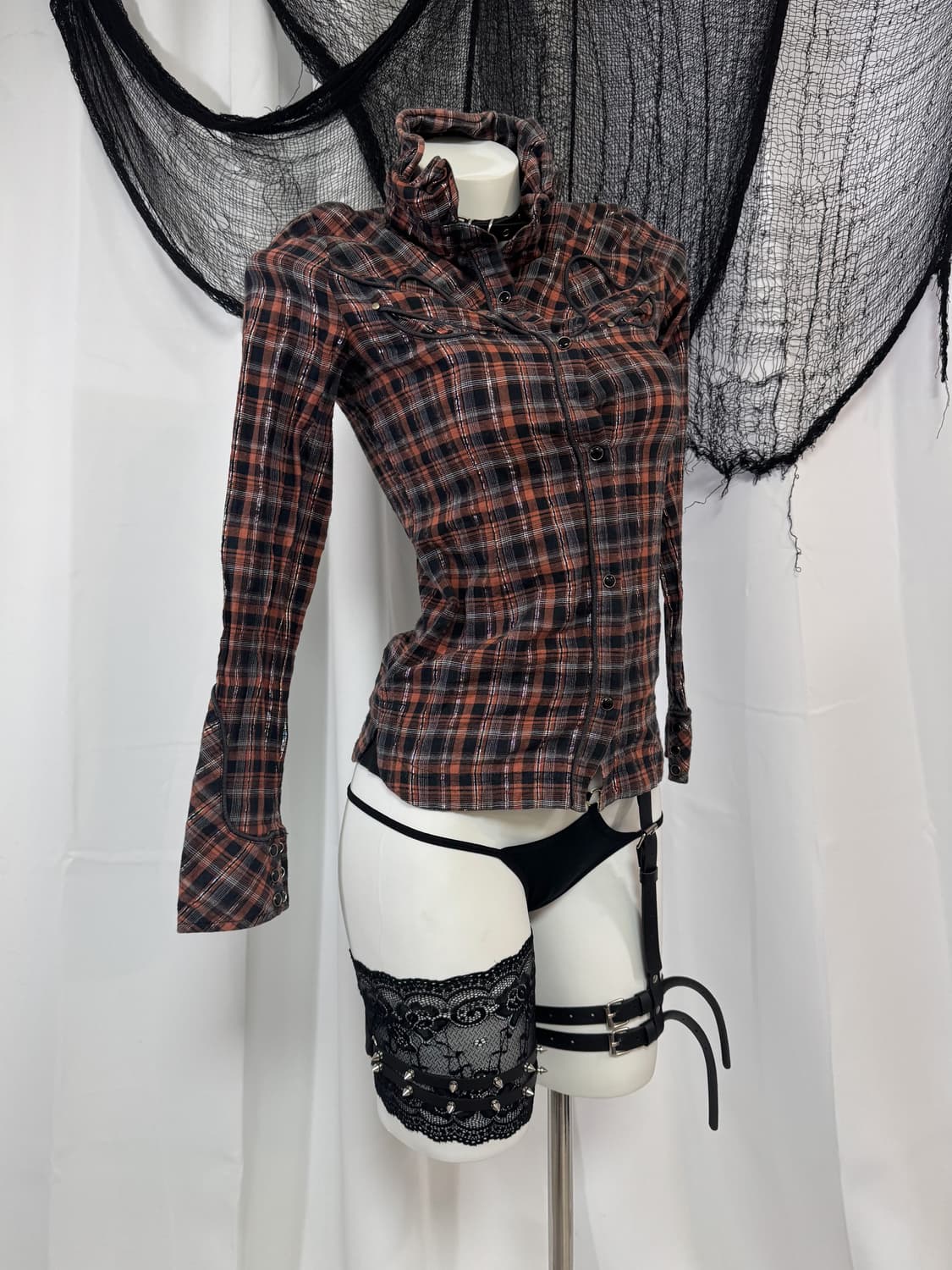 check detail shirt 상품이미지1