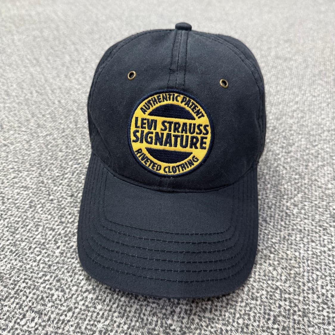 품명 - F 리바이스트라우스 시그니처 리벳 빈티지 볼캡 모자 상품이미지2