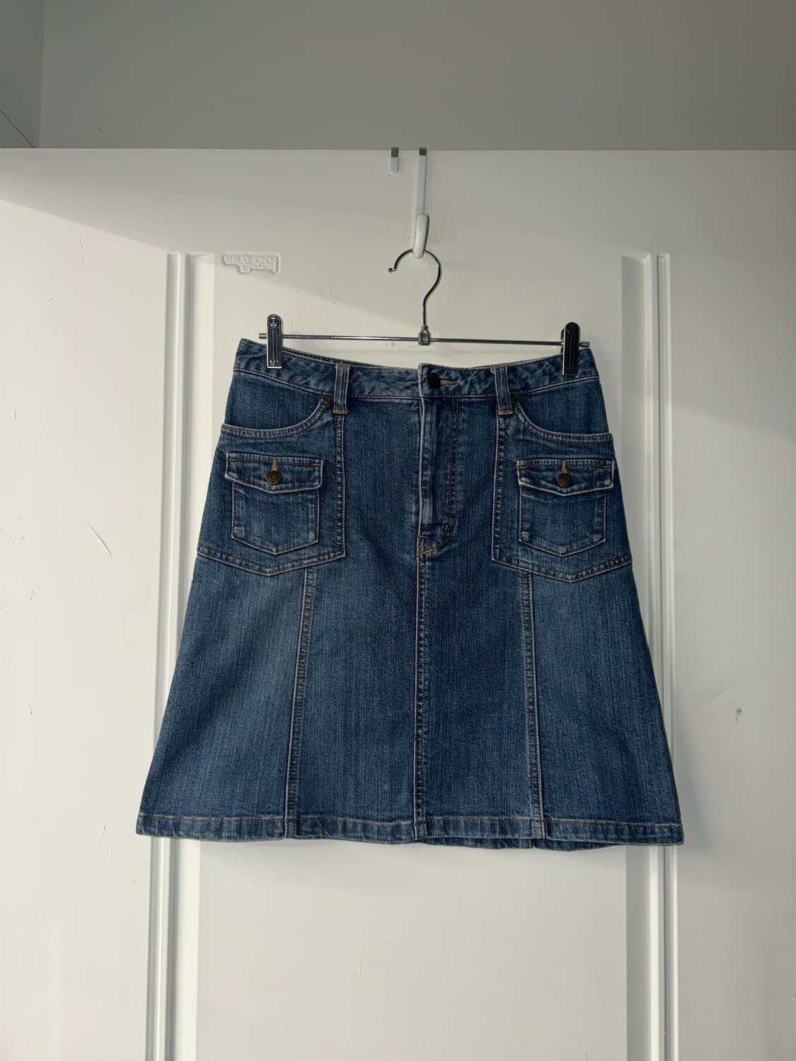 일본빈티지 포켓 청치마  상품이미지5