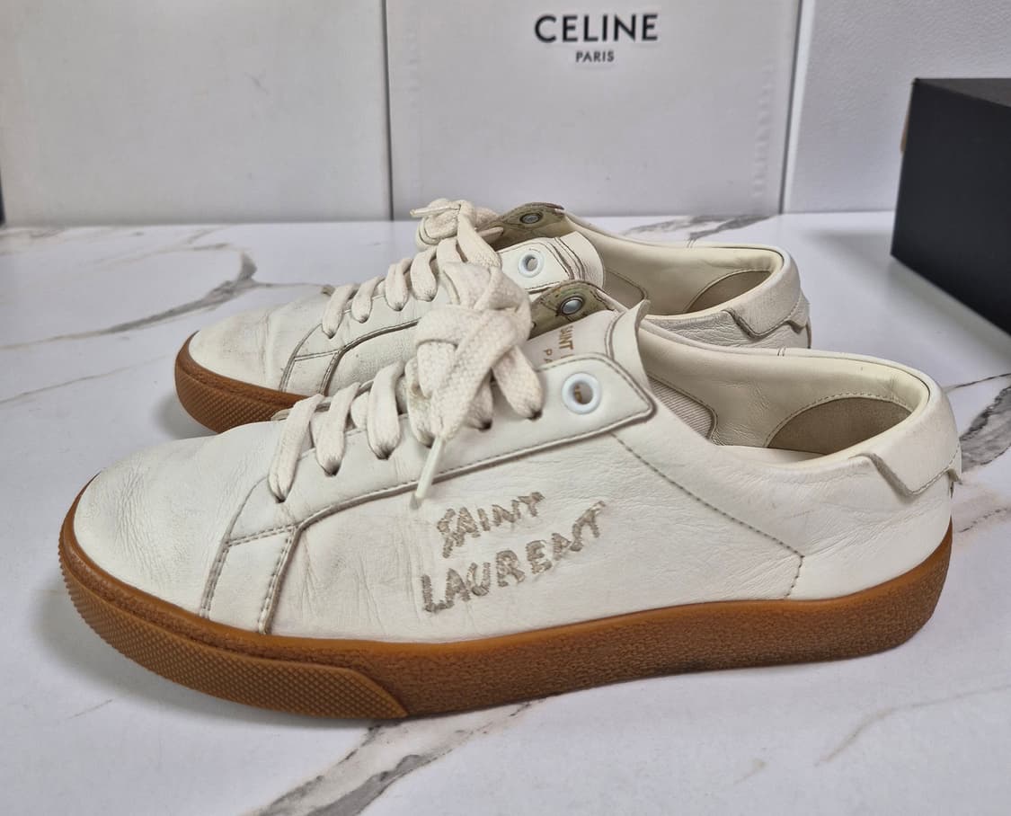 (정품) 생로랑 코트클래식 여성 스니커즈 35 상품이미지3