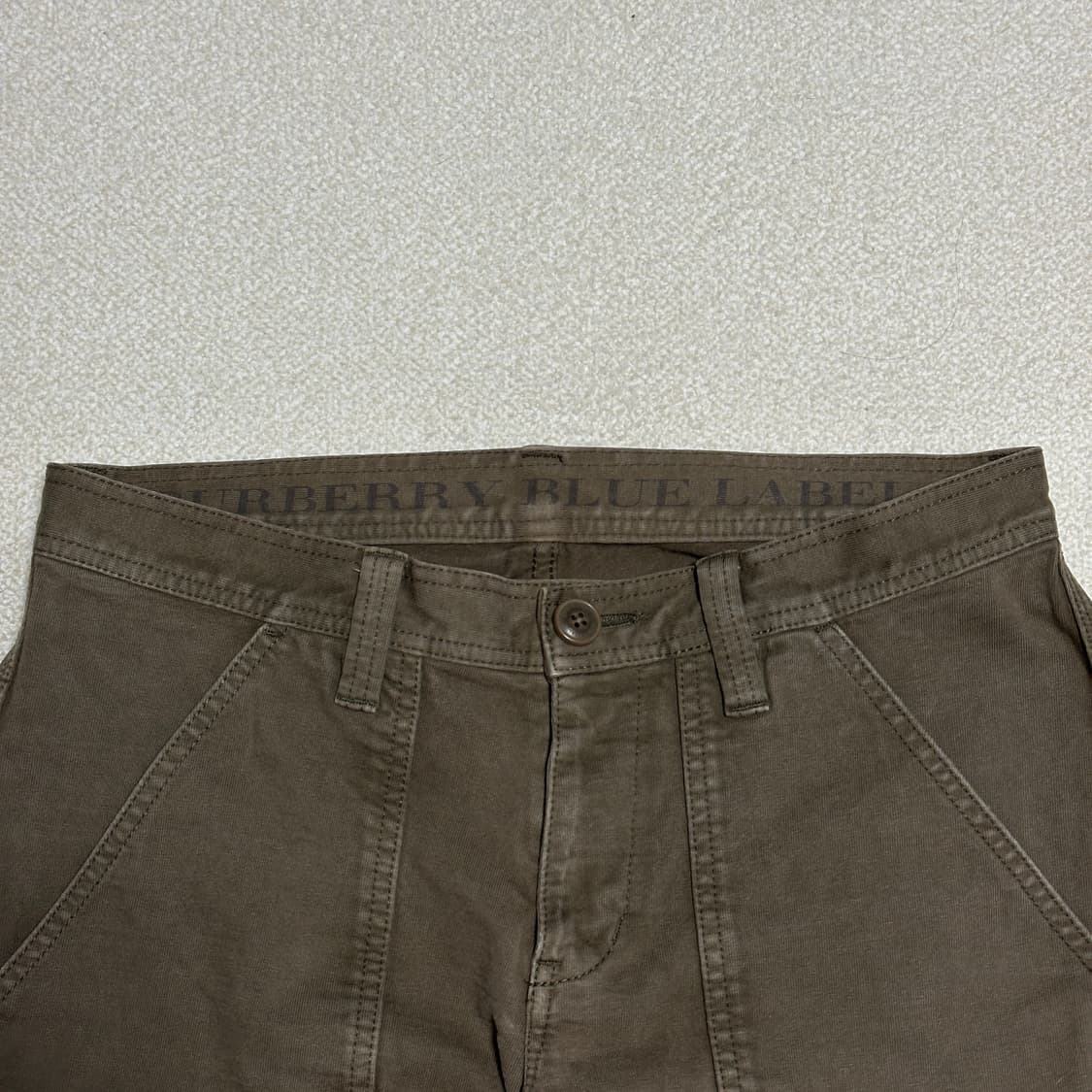 버버리 블루라벨 유틸리티 워크 팬츠 상품이미지3