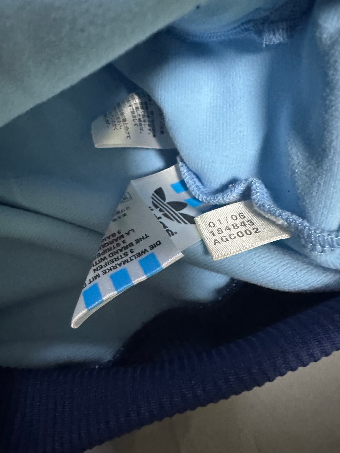 아디다스 에스파냐 저지 져지 축구 빈티지 Y2K 하늘색 양산형 상품이미지3