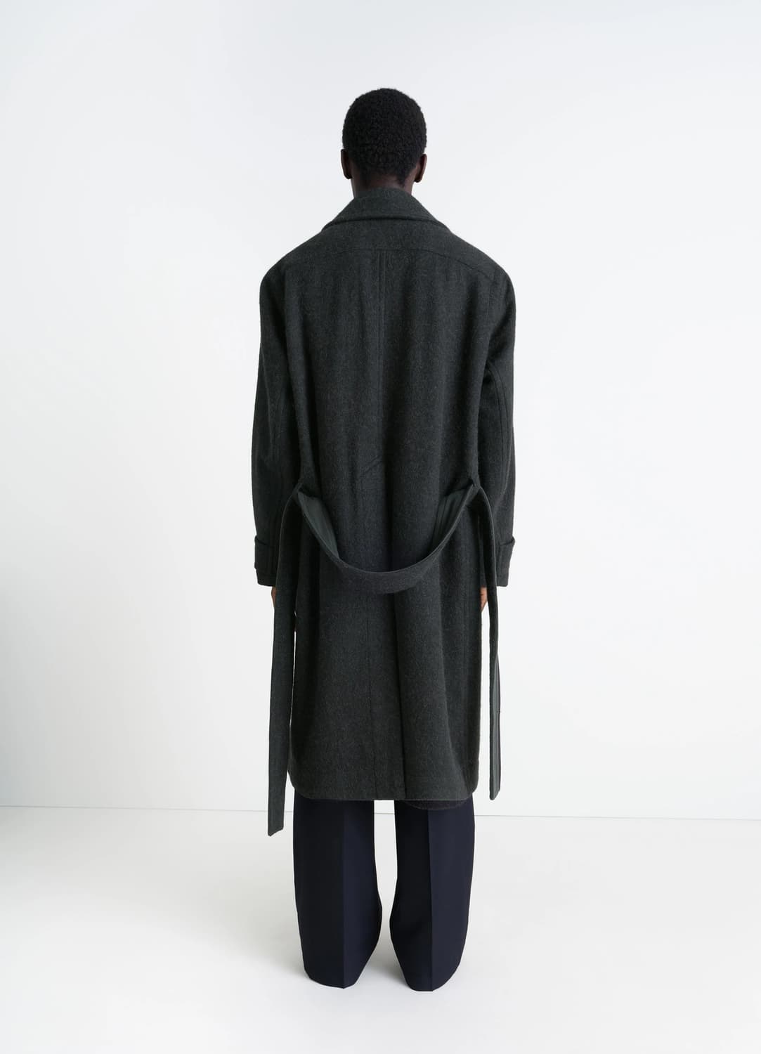 [50]르메르 25fw 소프트 코트/블랙 상품이미지2