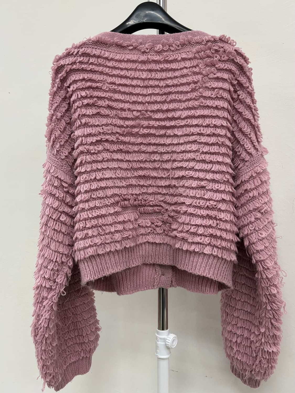 빈티지 핑크 크롭 가디건 상품이미지7