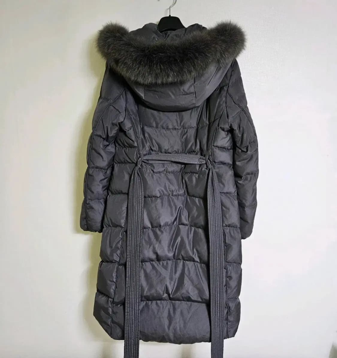 보니알렉스 차콜 후드퍼 덕다운 롱패딩 55 상품이미지2