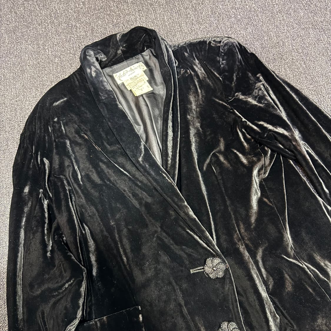 입생로랑 94s 벨벳 자켓 상품이미지2