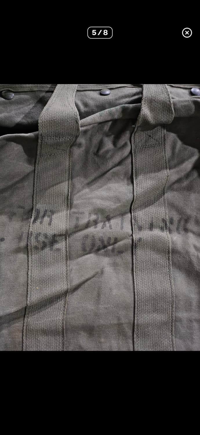 80s military bag 상품이미지5