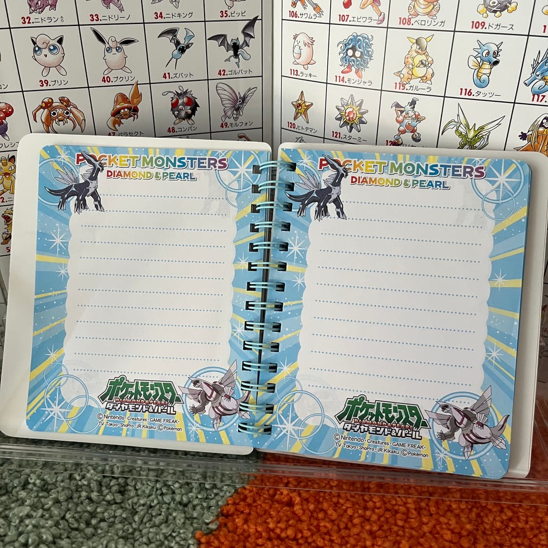 포켓몬스터DP 다이아몬드 펄 스프링 노트 상품이미지3