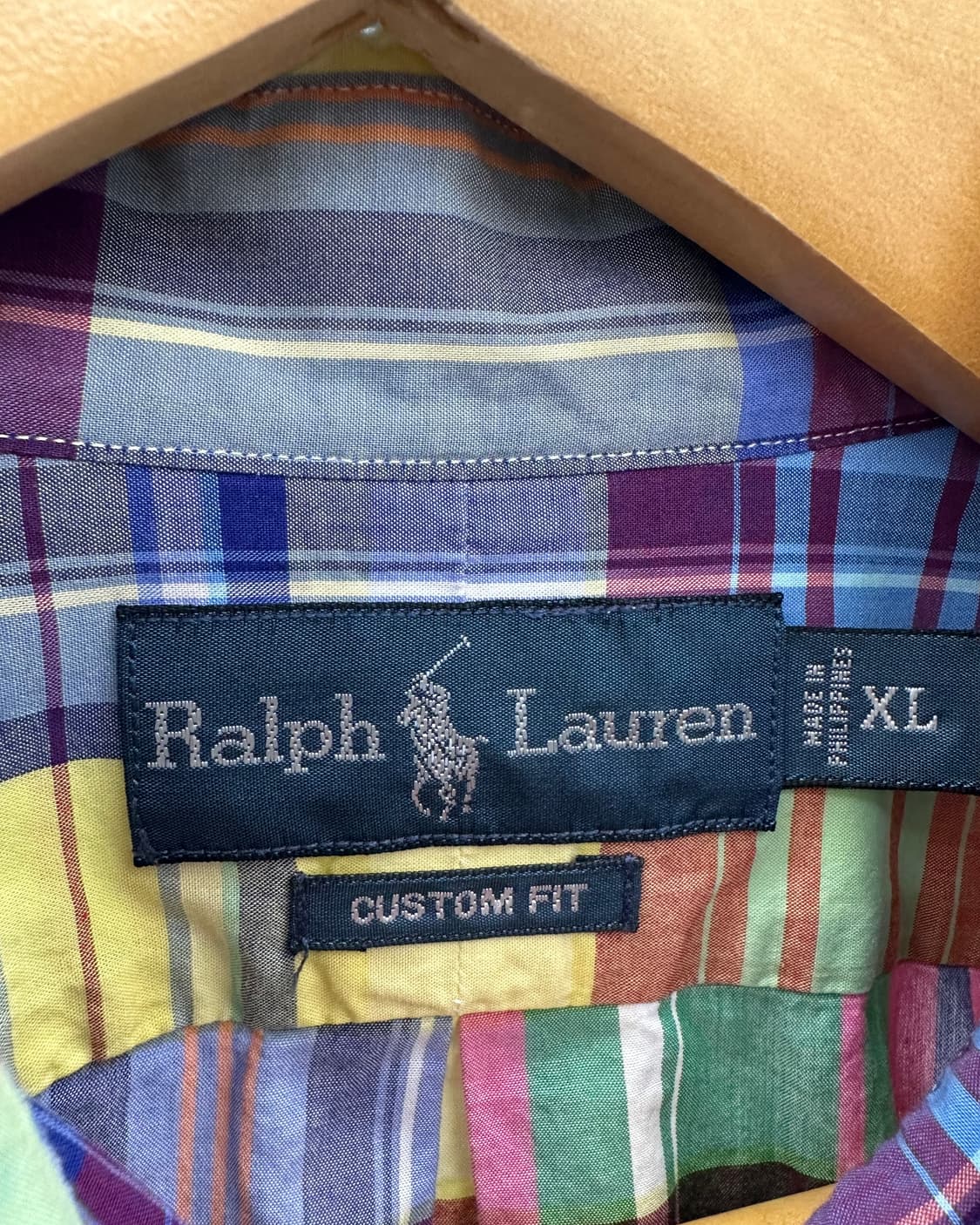 (XL)폴로 체크 셔츠-M1966 상품이미지4