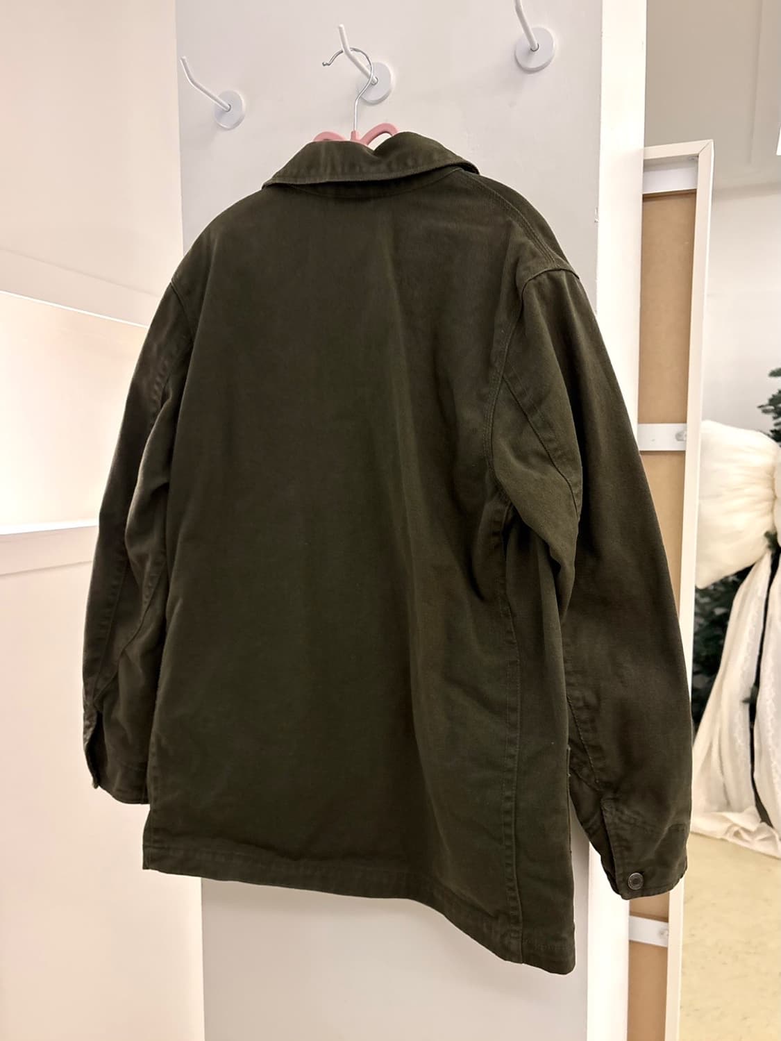 후아유 카키 데님 자켓 상품이미지2