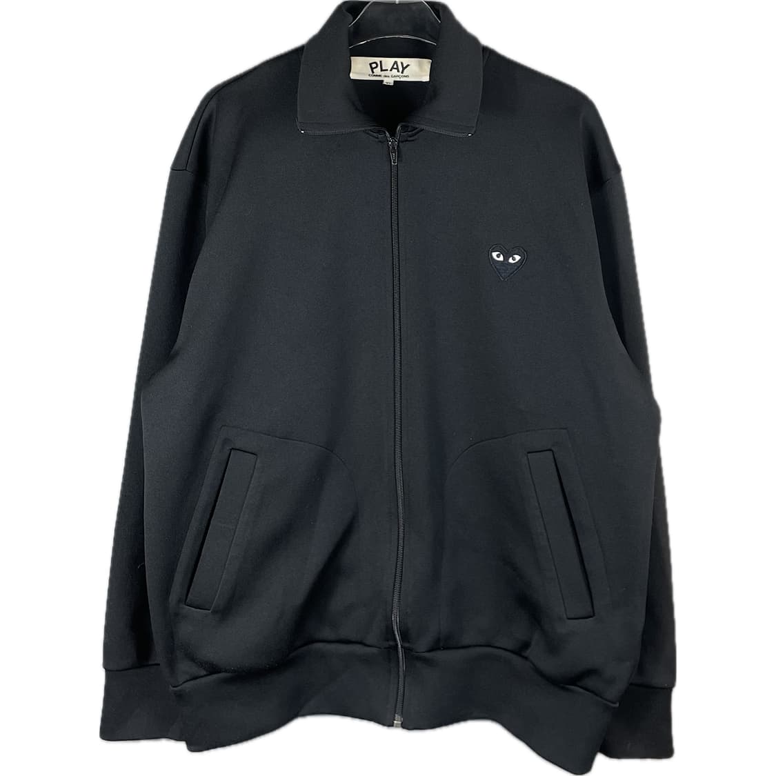 [XL] 꼼데가르송 플레이 블랙와펜 저지 트랙자켓 상품이미지1