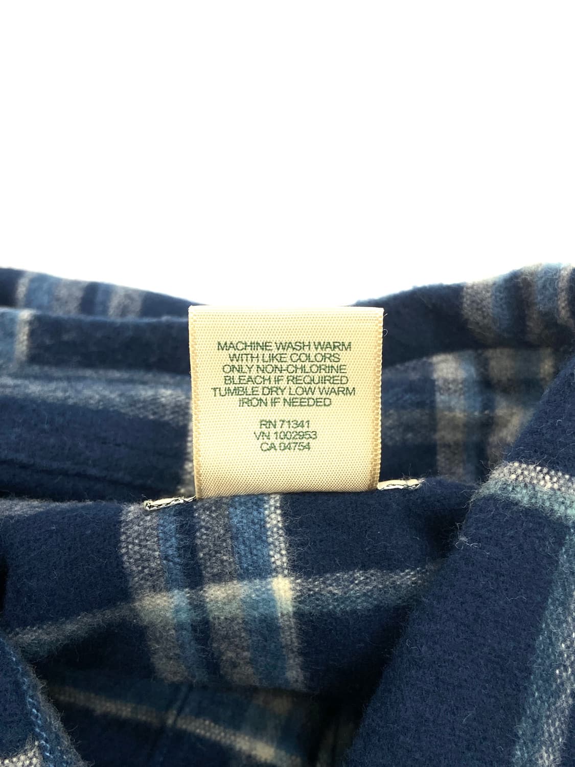 L.L.Bean Flannel check shirt 상품이미지5