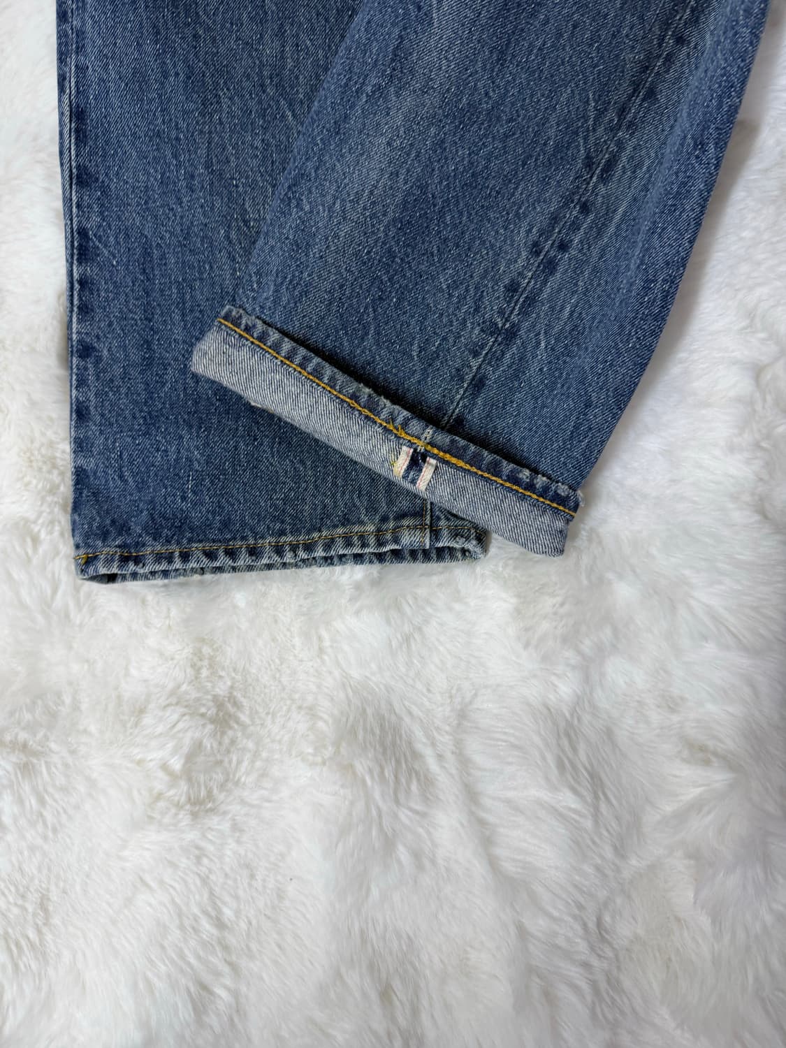 [32] LVC 빅E 501zxx 사시코 데님 상품이미지3