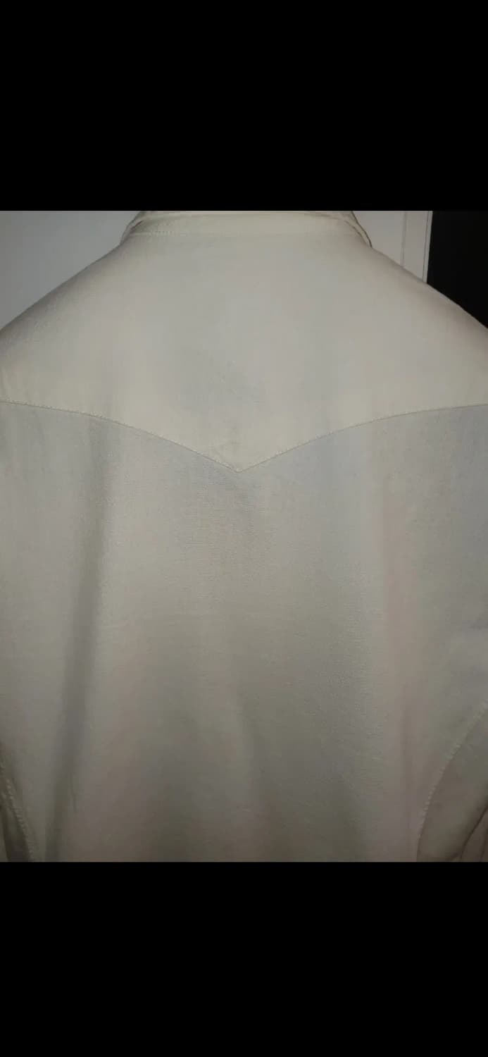 TOM FORD WHITE COTTON WESTERN SHIRTS 상품이미지5