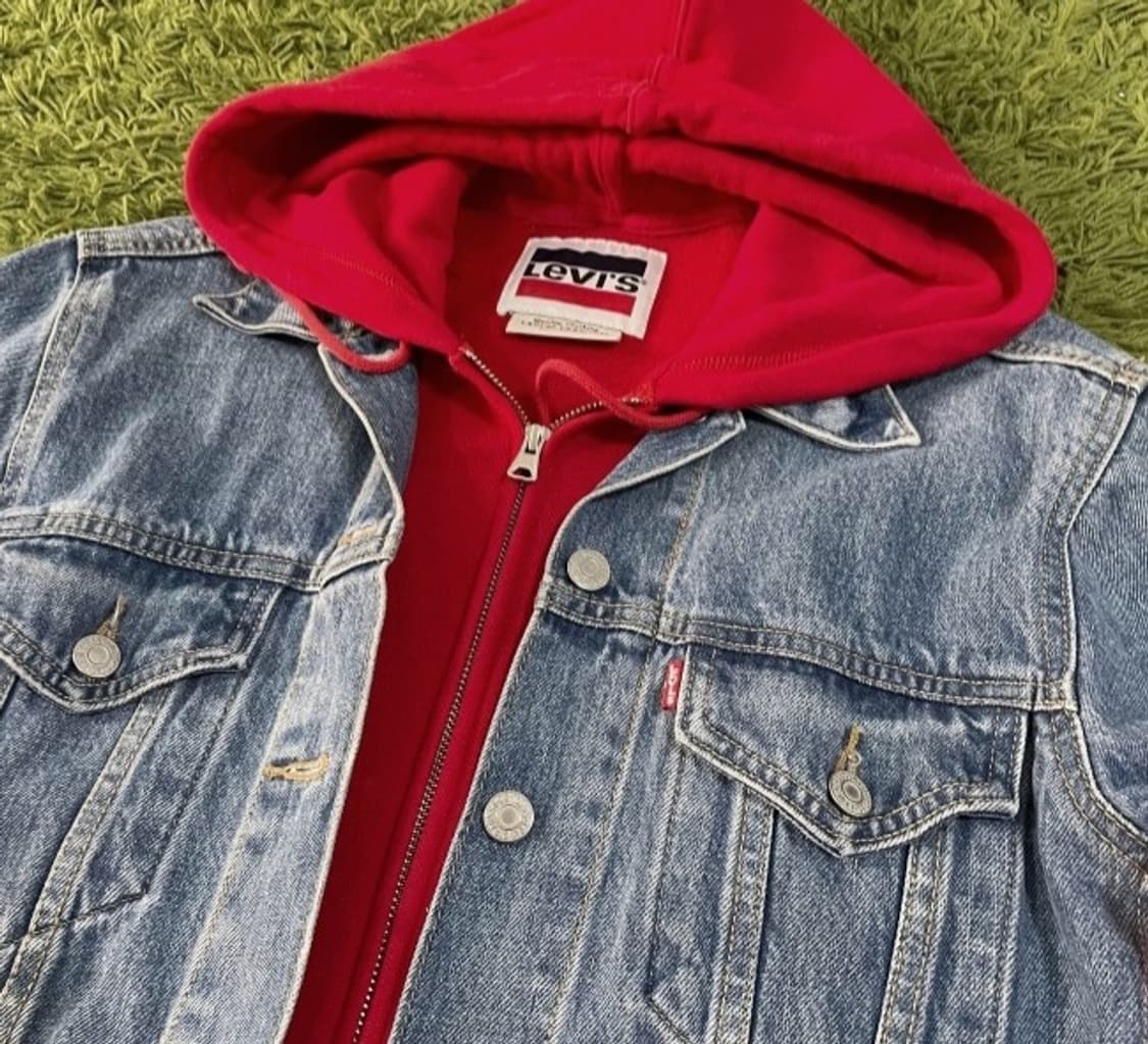 리바이스 후드 트러커 자켓 95~97 상품이미지2
