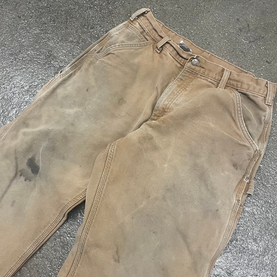 Carhartt 플란넬 라인드 카펜터 팬츠 (33“) 상품이미지2