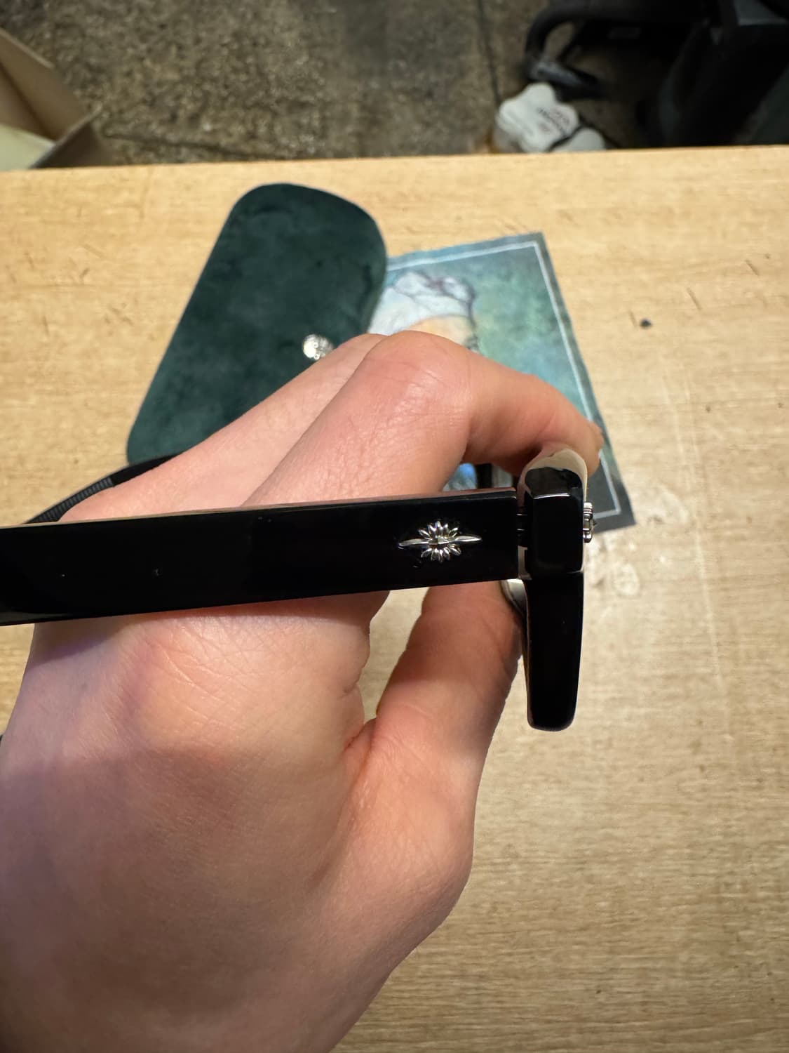 파이살론 PI.SALON INFER 44 블랙 안경 판매 상품이미지6