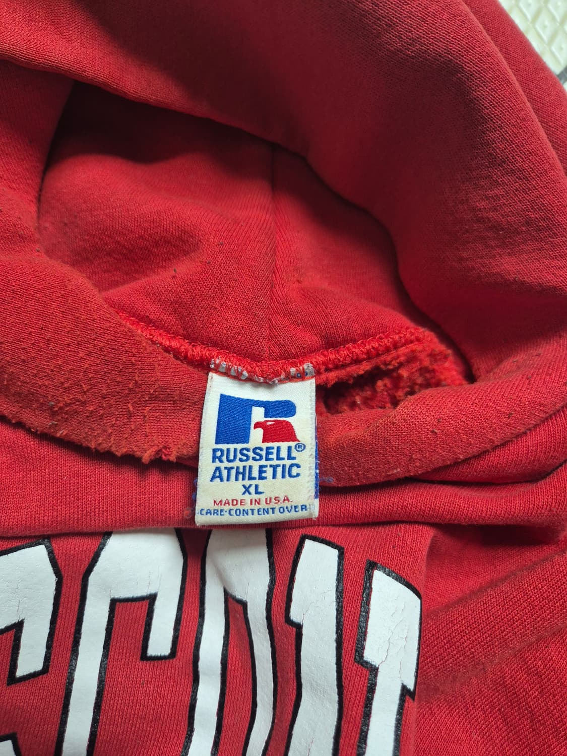 [XL] 90s 러셀 후드티 상품이미지4