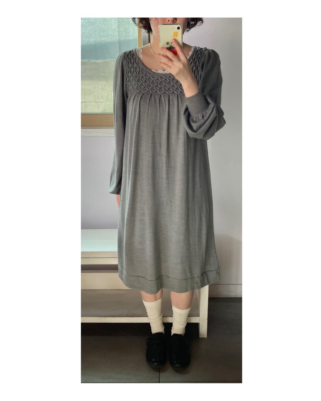 Raybeams 비즈 니트 원피스 상품이미지8