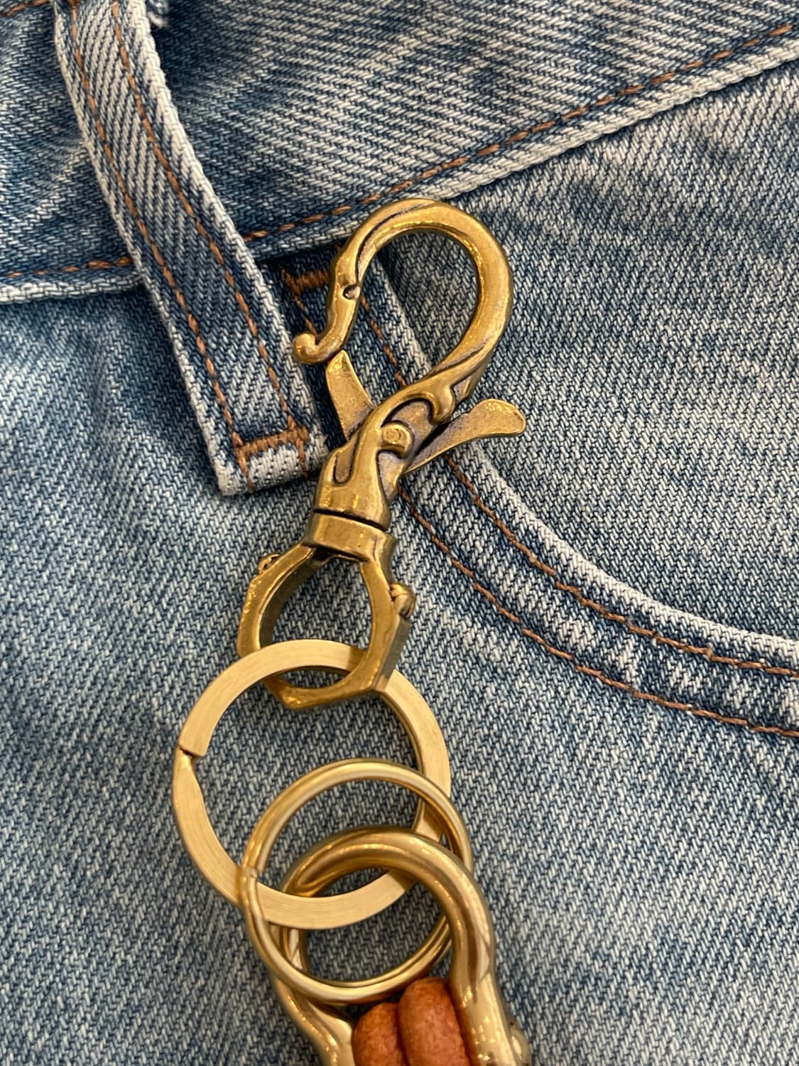 Feather Leather Key Holder 상품이미지4