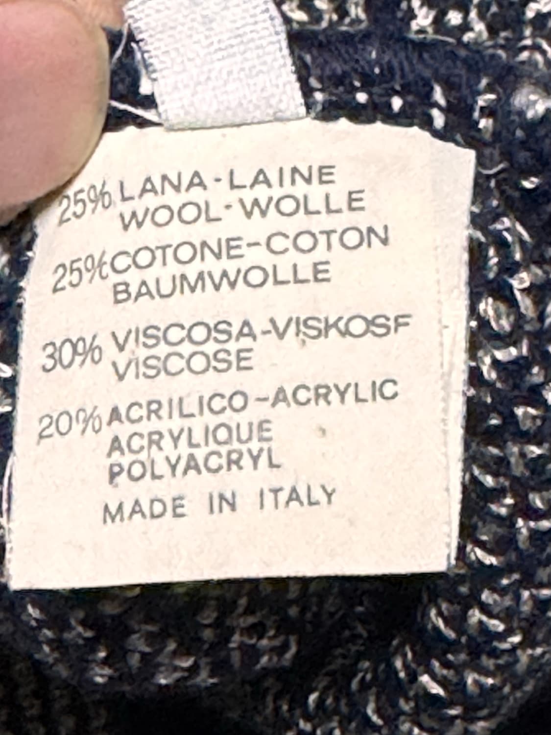 Studio 0001 잔프랑코페레 이탈리야 빈티지 스웨터 상품이미지5