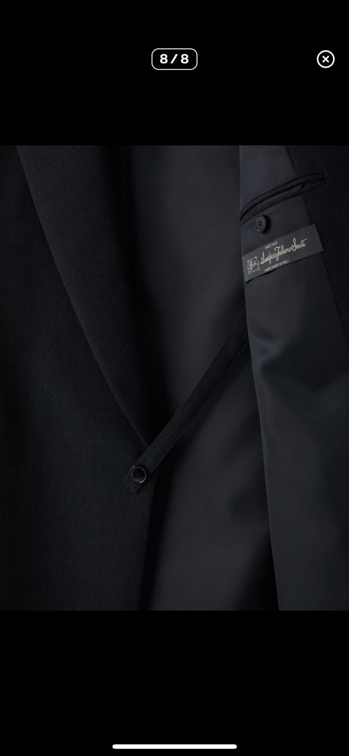 [L] 렉토 베르디 오버사이즈 더블 블레이저 자켓 상품이미지7