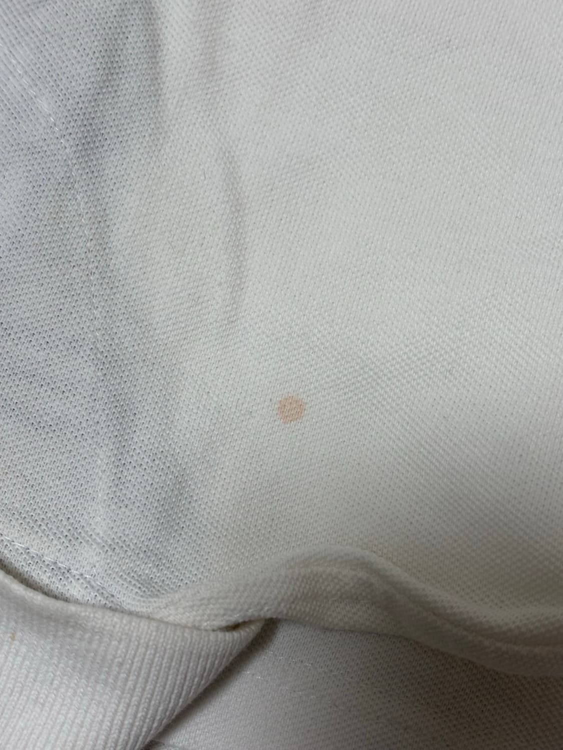 버버리 크레스트 로고 화이트 긴팔 폴로 셔츠 상품이미지6