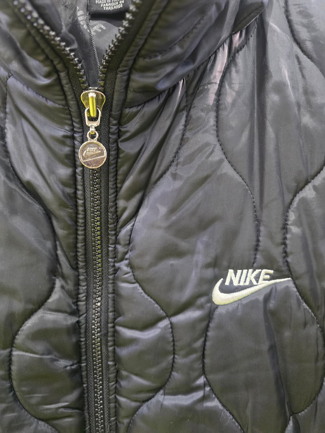 빈티지 무드 가득한 NIKE TEAM 퀼팅자켓   상품이미지3