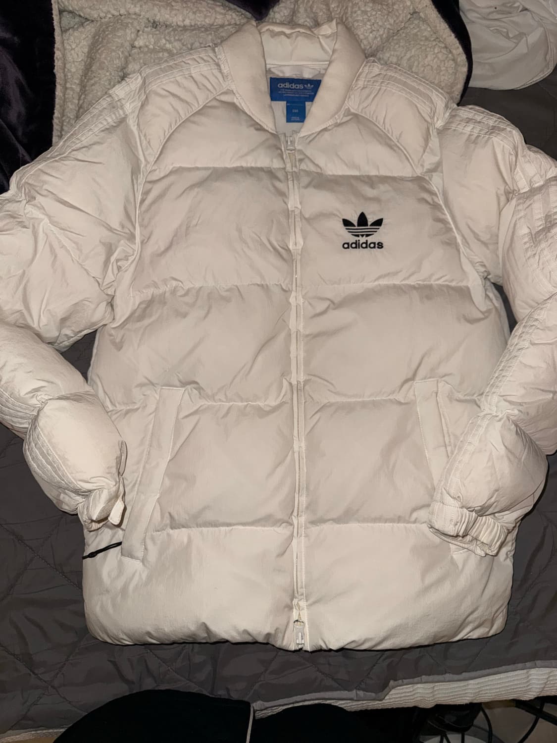 아디다스 슈퍼스타 패딩 화이트 95 상품이미지1