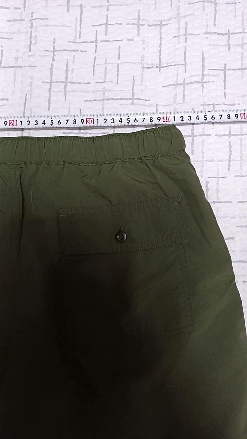 무신사 얇은나일론반바지 32인치 기장49 상품이미지7