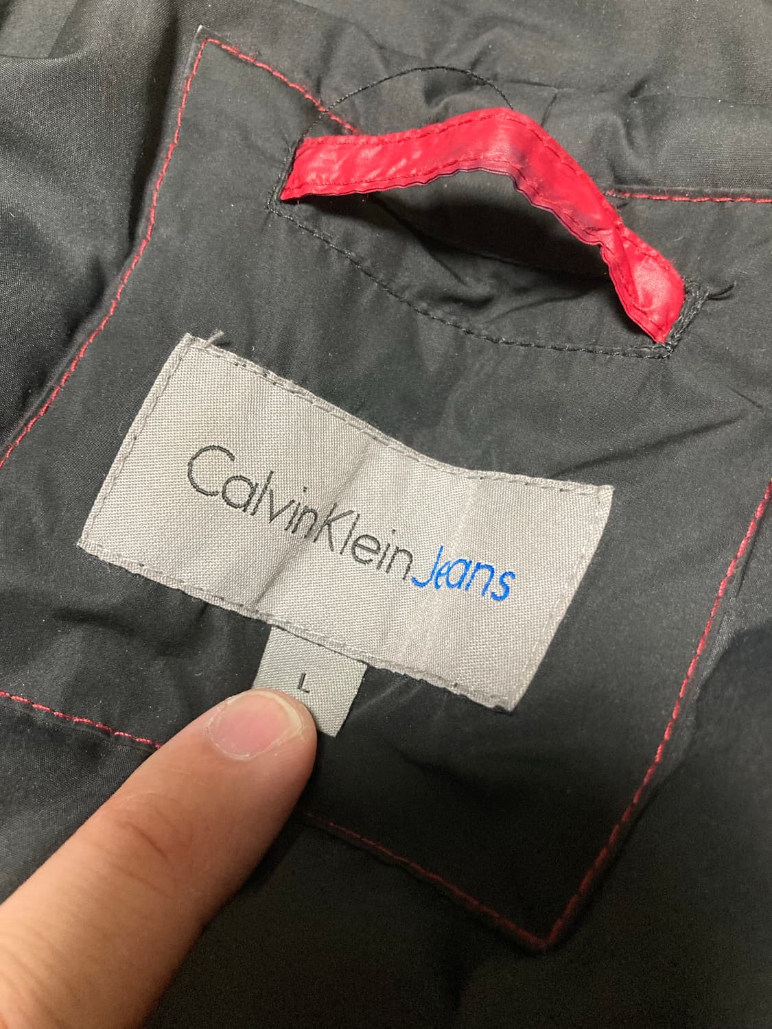 캘빈클라인 CK 퀼팅 덕다운 패딩 점퍼 100-105 상품이미지4