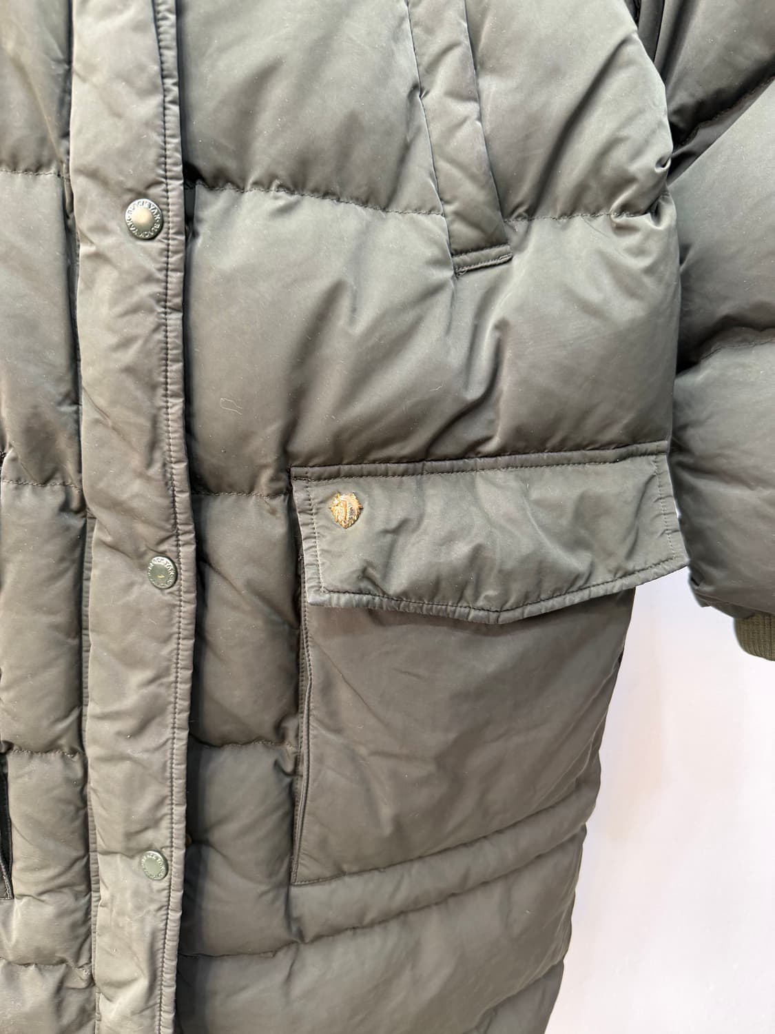 정품) 블랙야크 여성 양털카라 덕다운패딩 90 상품이미지4