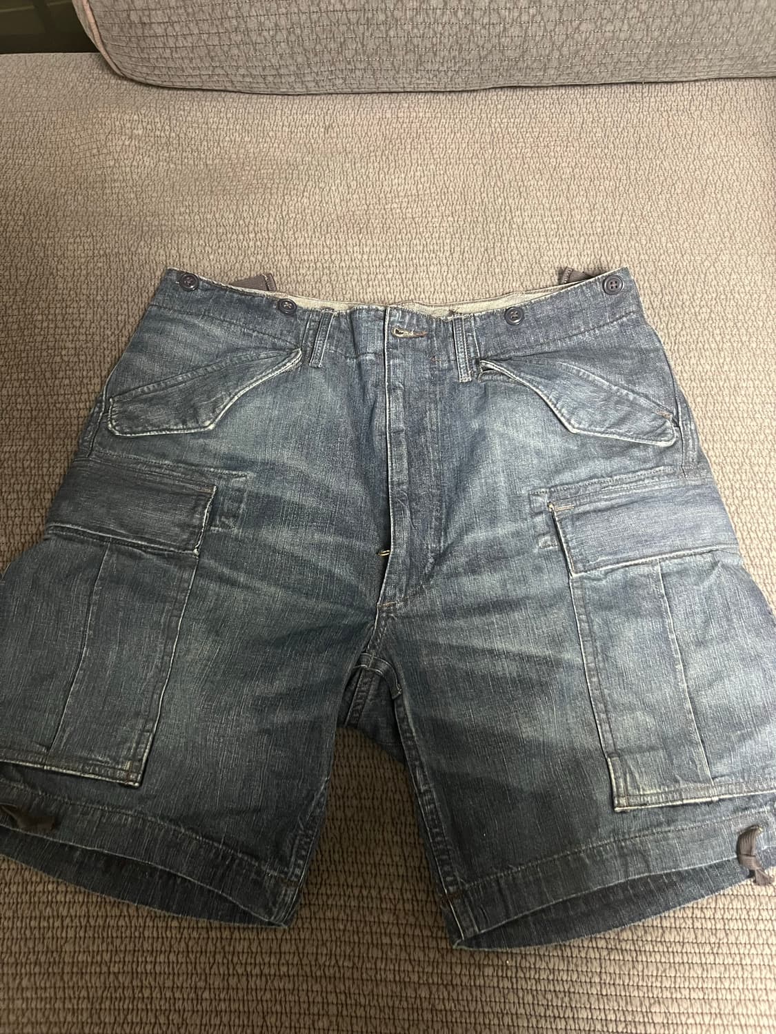 RRL/데님 카고 쇼츠/32 상품이미지1