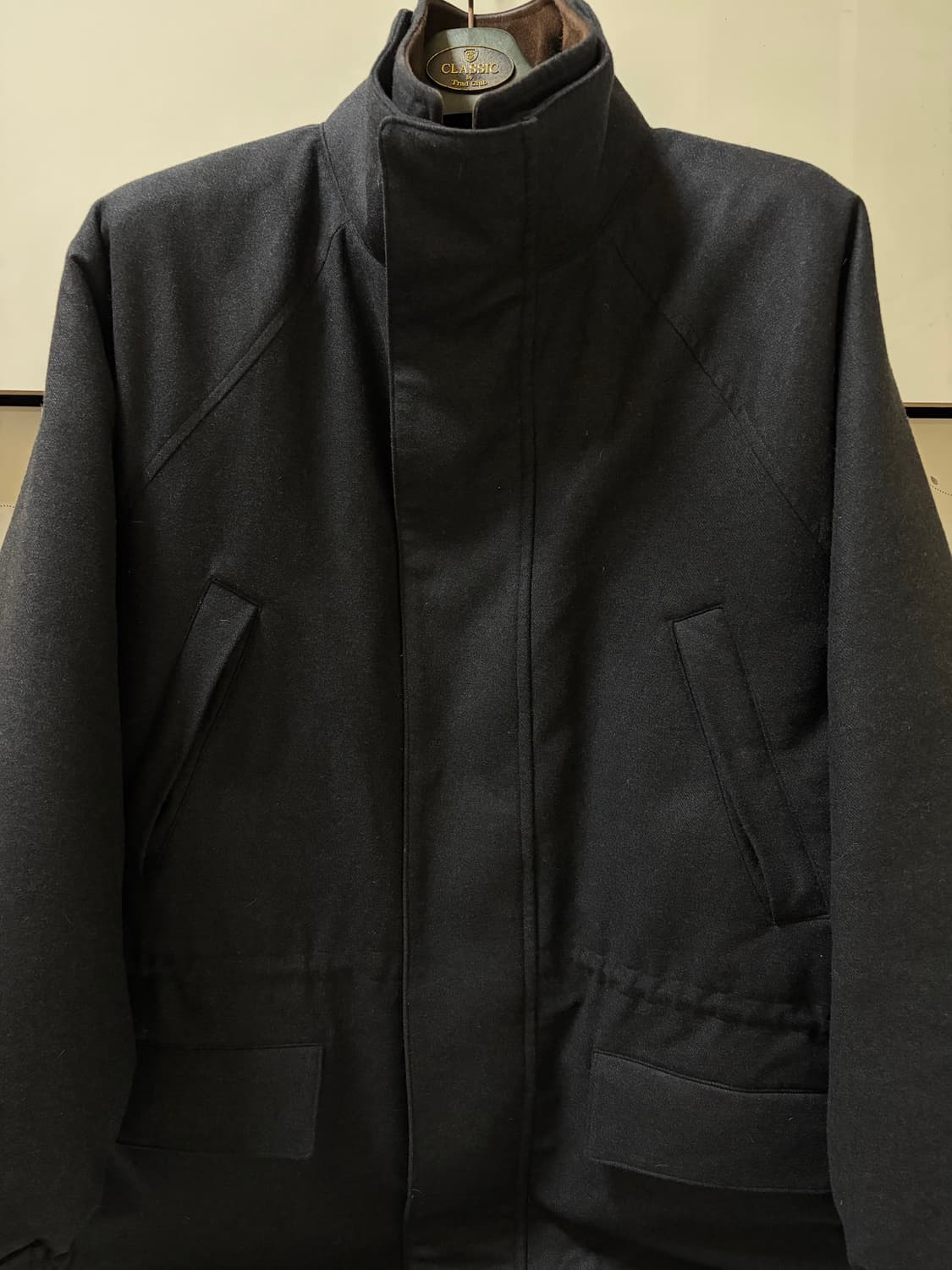 [S] 오라리 AURALEE 패디드 블루종 차콜 3 상품이미지3