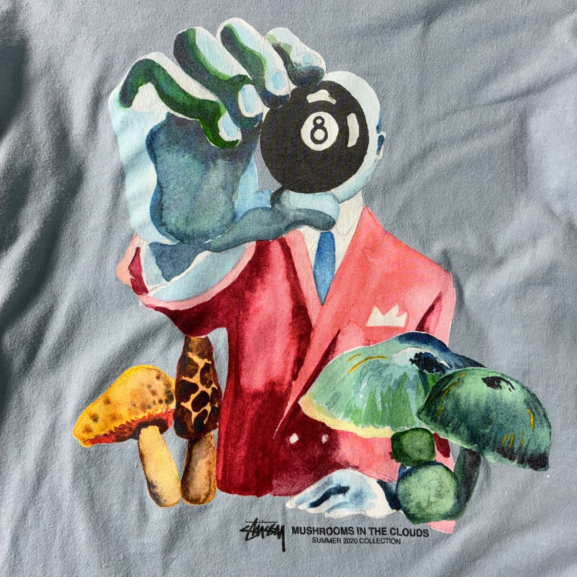 Stussy  스투시 인더 클라우드 라이트블루 롱슬리브 티셔츠  상품이미지3