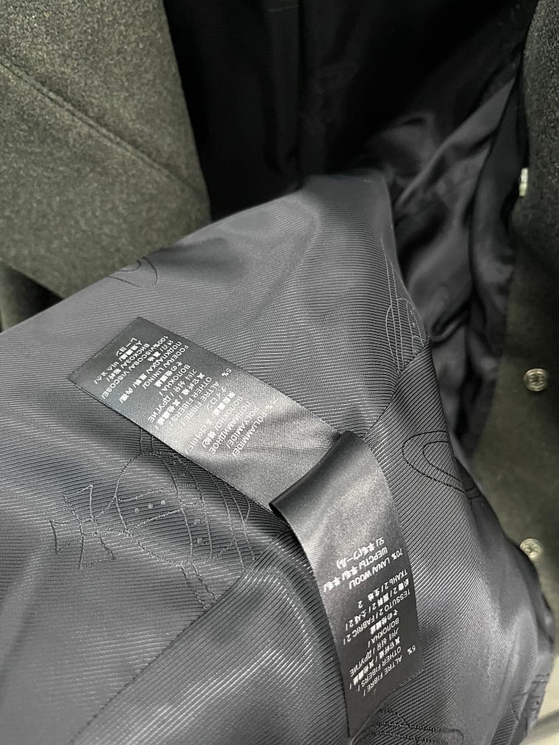 여) 비비안웨스트우드 은장 밀리터리 울코트  상품이미지9