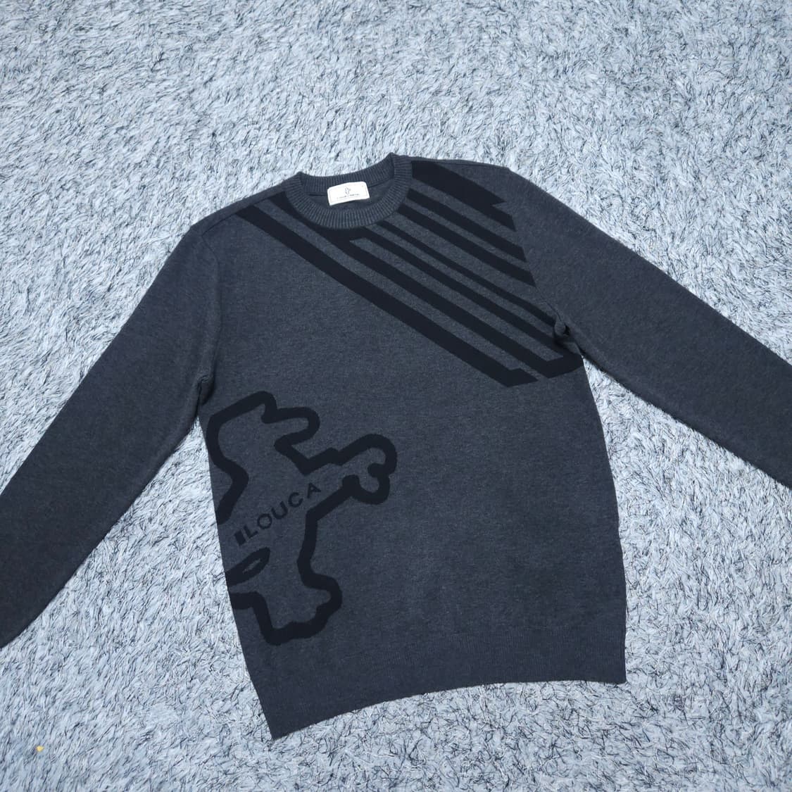 루이까스텔)95 남자 골프니트 라운드니트 / 왕눈이샵 상품이미지2