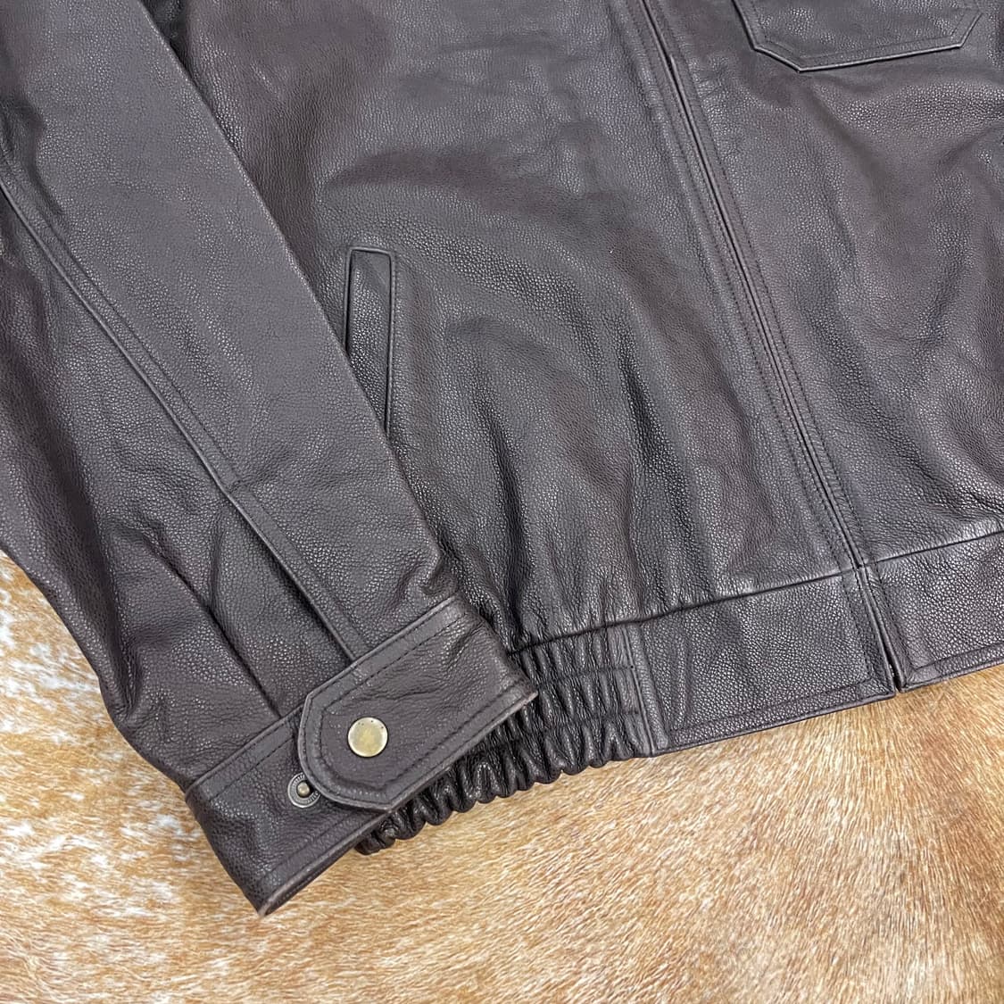 Vintage leather jacket 상품이미지3