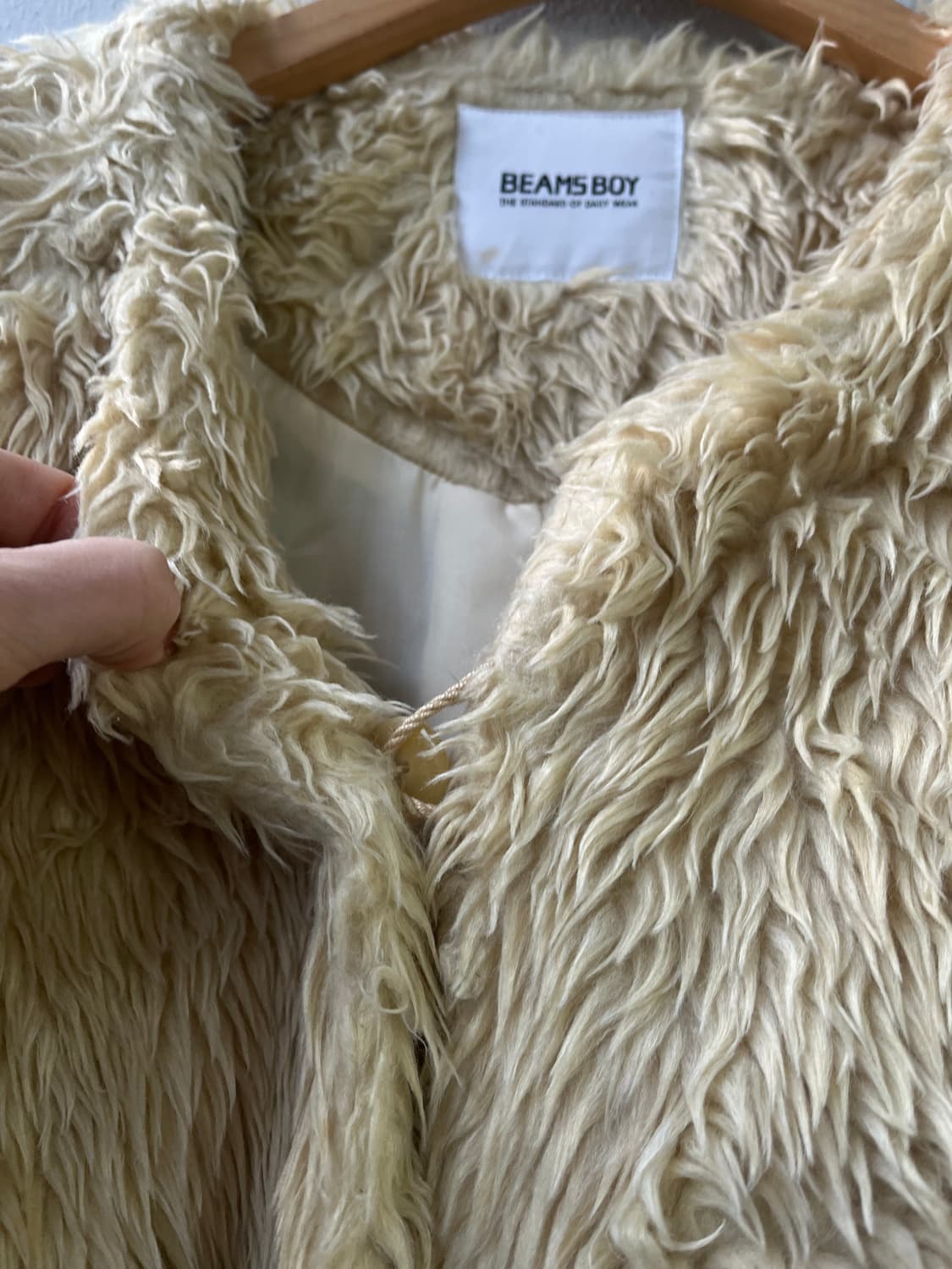 BEAMS BOY fur coat 상품이미지6