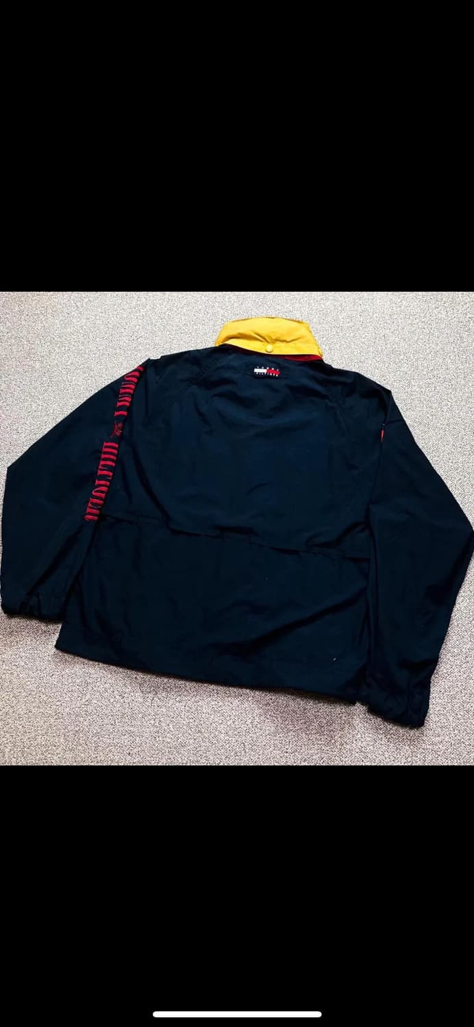 올드스쿨 타미힐피거 네이비 바람막이 자켓 xl 상품이미지6