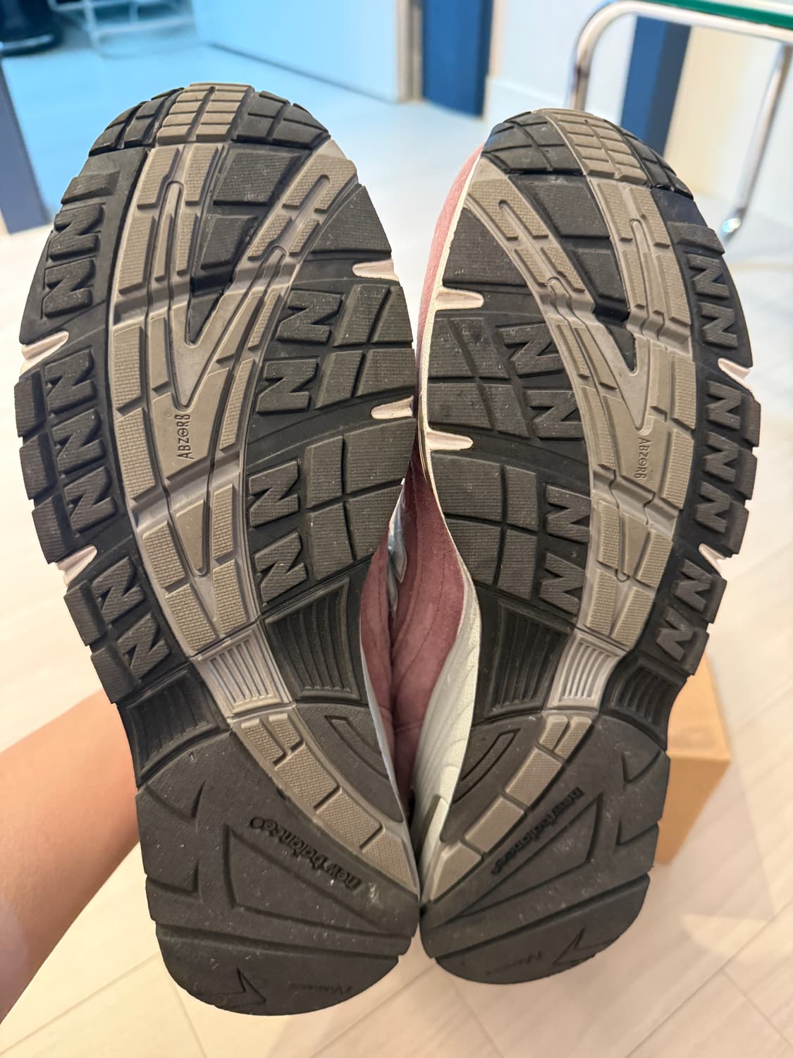 [270] 뉴발란스 991 핑크그레이 상품이미지3