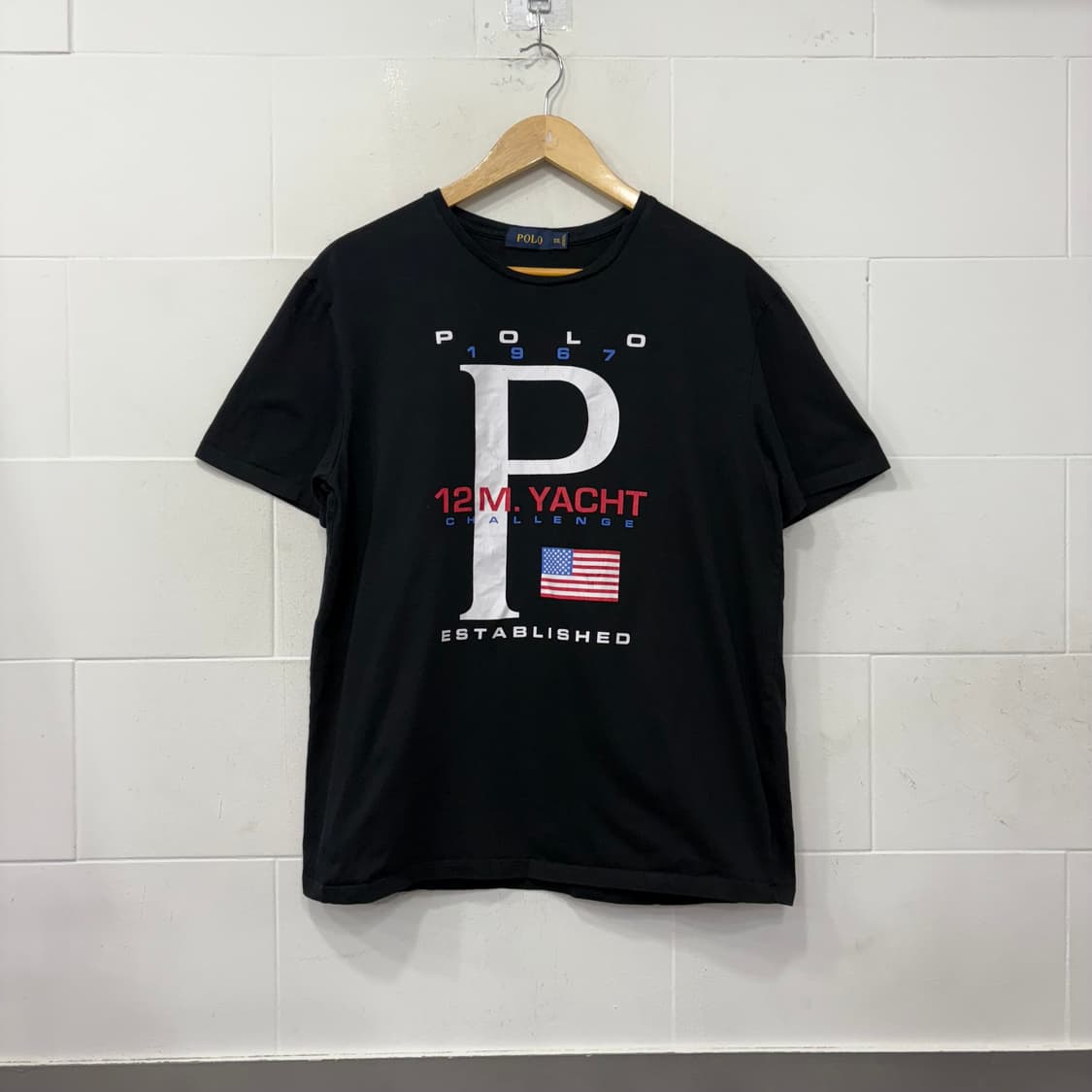 폴로 스포츠 랄프로렌 1996년 '12M 요트 챌린지' 반팔티 상품이미지1