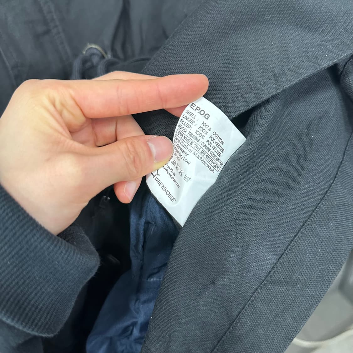 에스피오나지 야상 패딩 상품이미지5