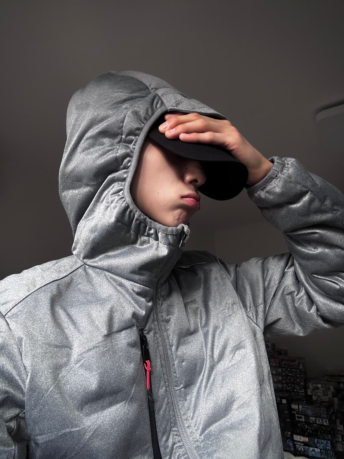 FieldCore 테트리스 푸퍼 자켓 상품이미지1