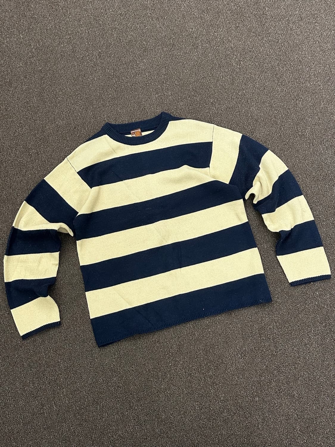 OS)PAS DE DEUX 빈티지 스트라이프 스웨터 상품이미지1