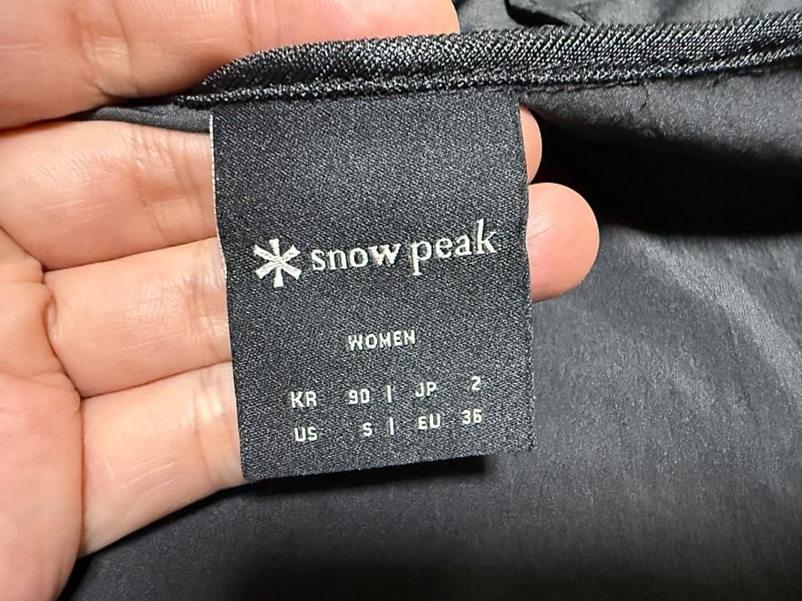 스노우피크 루트 아웃포켓 후디 자켓 여성용 95호 66사이즈 상품이미지5