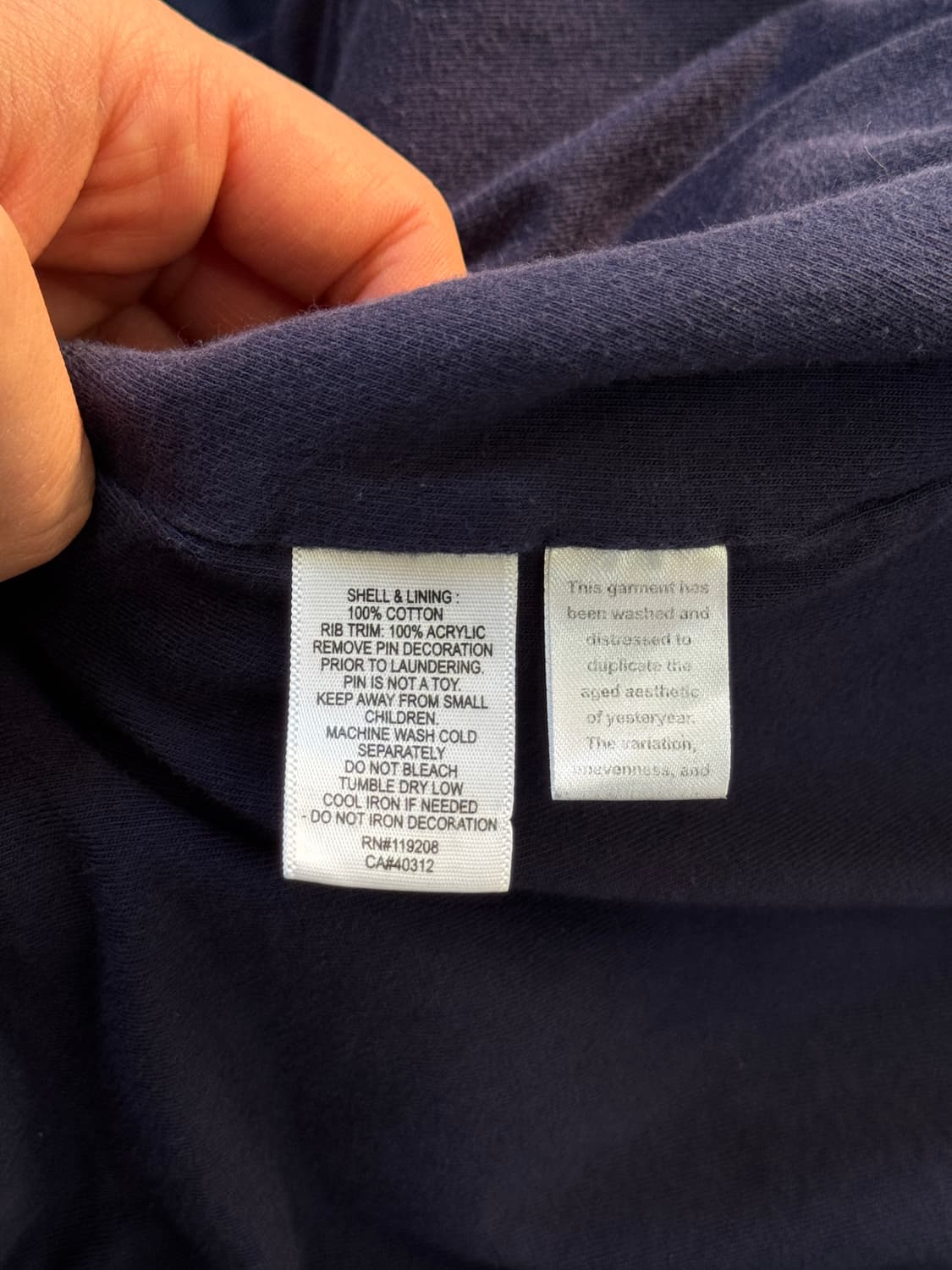 미첼앤네스 양키즈 코튼 봄버 M 상품이미지5